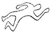 chalk outline