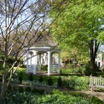 gazebo in garden