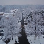 Snow at River Towers and Belle View