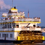 The "Cherry Blossom" sternwheeler on the Potomac