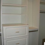 walk-in closet at Alexandria House