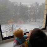River Towers snow