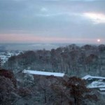 river view in winter