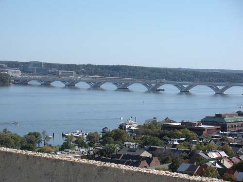 See the Wilson Bridge from Alexandria House