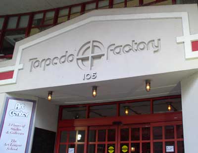 Entrance to Torpedo Factory Art Center