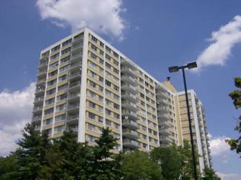 The Fountains condominiums at 301 N. Beauregard