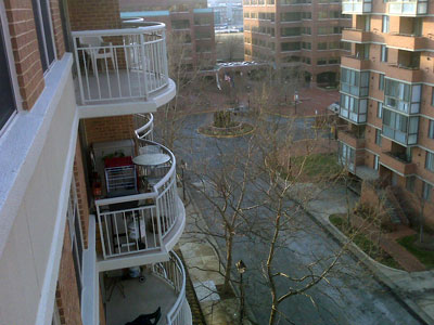 Braddock Place balcony