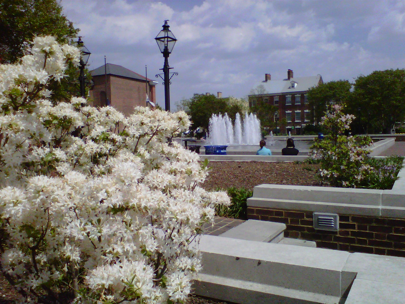 fountains at Market Square