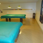 billiards at Montebello condominiums