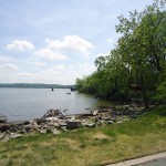 A different angle of the shore