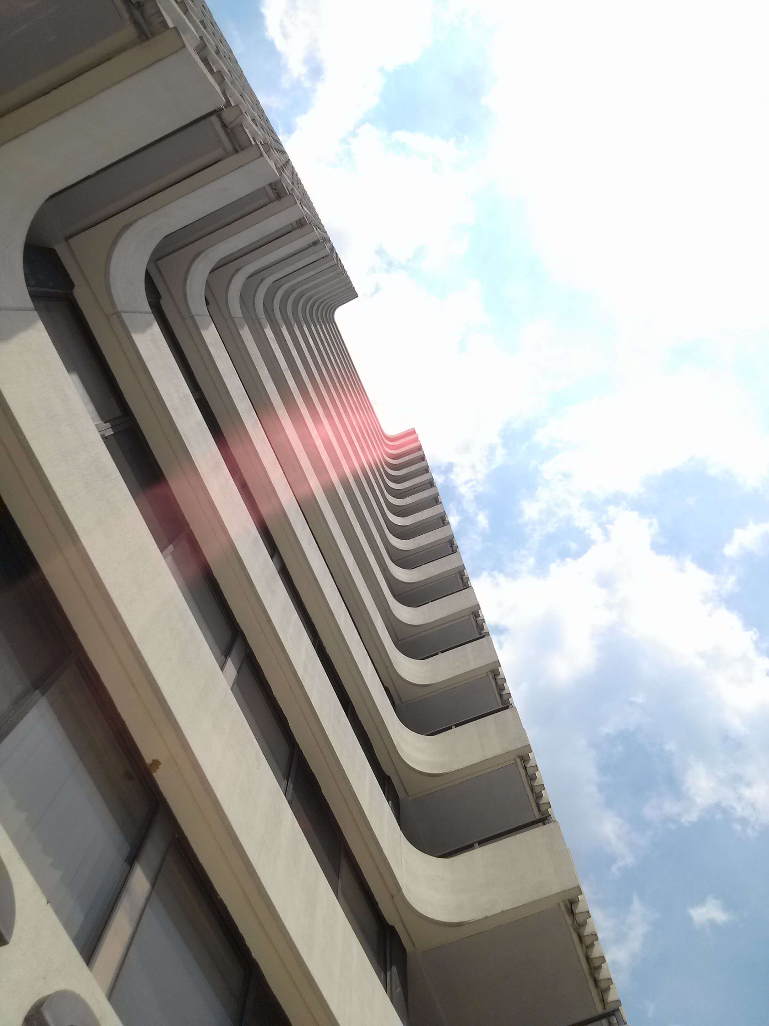 view looking up