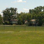 An open field at Bucknell Manor Park
