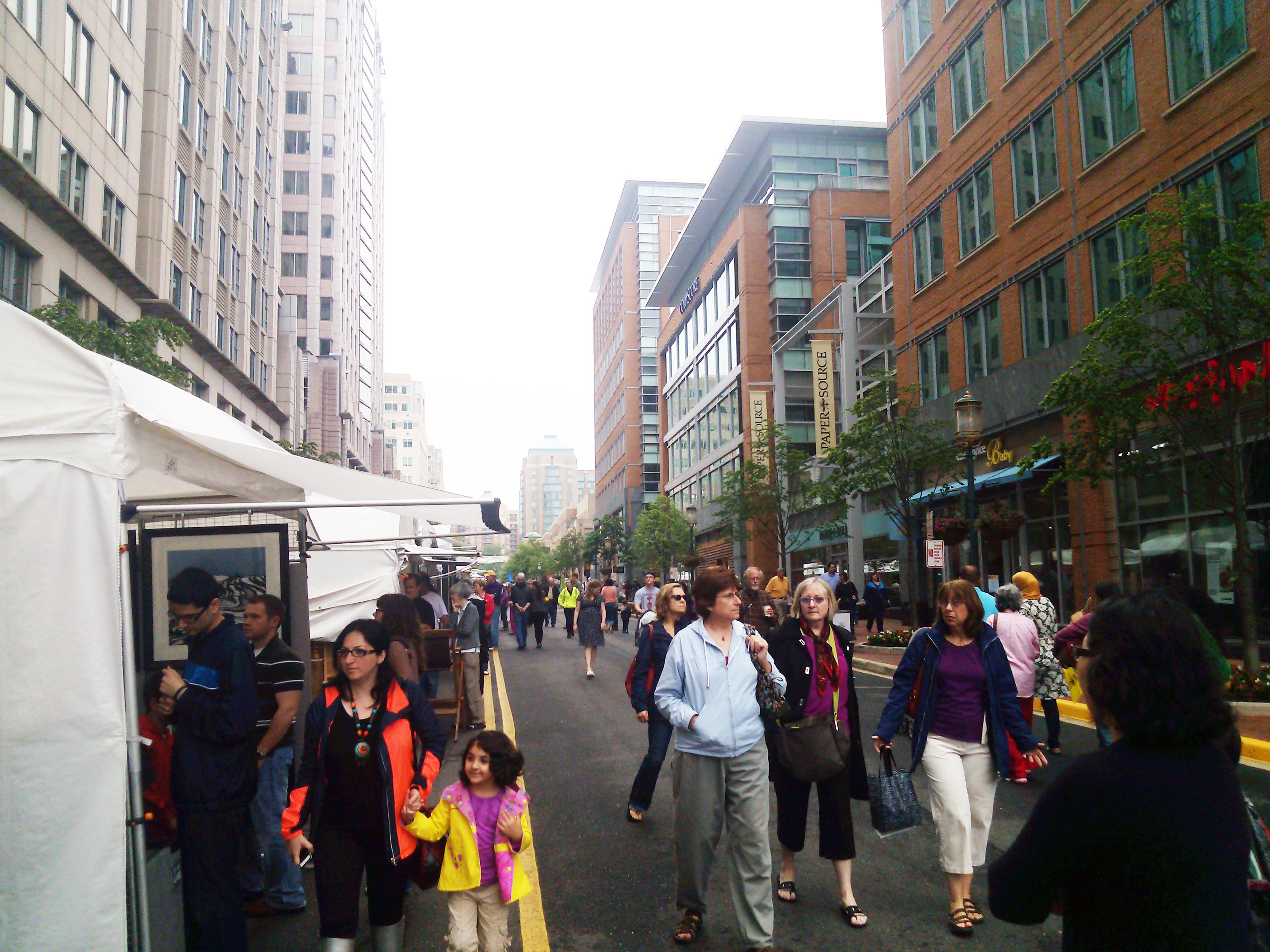 The Reston Town Center hosted the Northern Virginia Fine Arts Festival