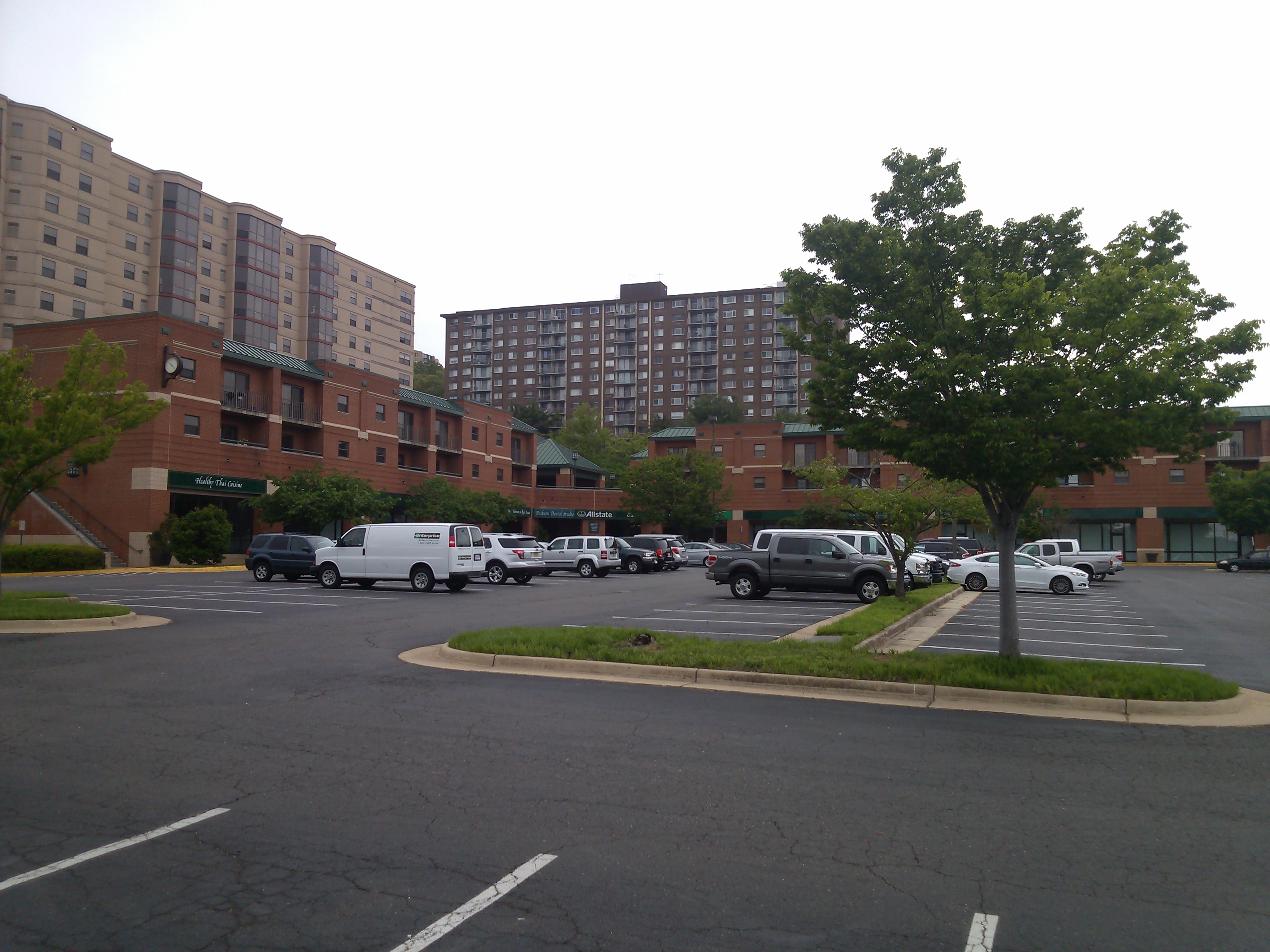 A view of The Shops at Huntington Gateway