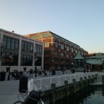 Old Town's waterfront is close to Founders Park
