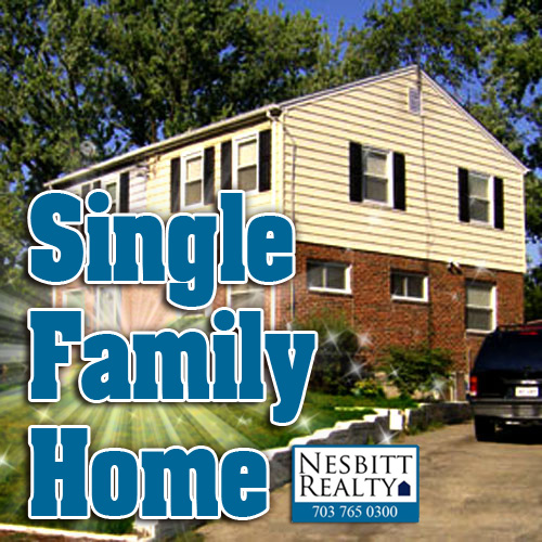 Single Family Home real estate agents.