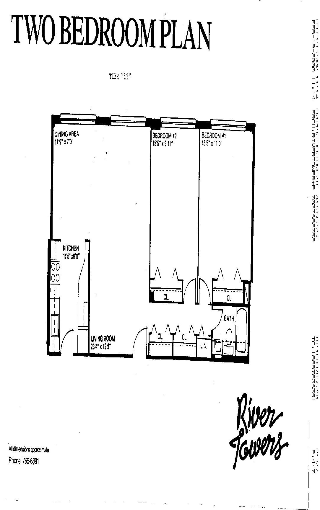 River Towers is a highrise condominium