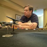 Will Nesbitt plays a game centered in the Battle Star Galactica Universe
