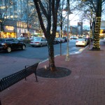 Shirlington has a traditional main street