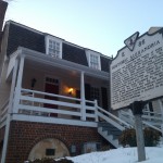 Outside of the Ramsay Visitor House in Old Town