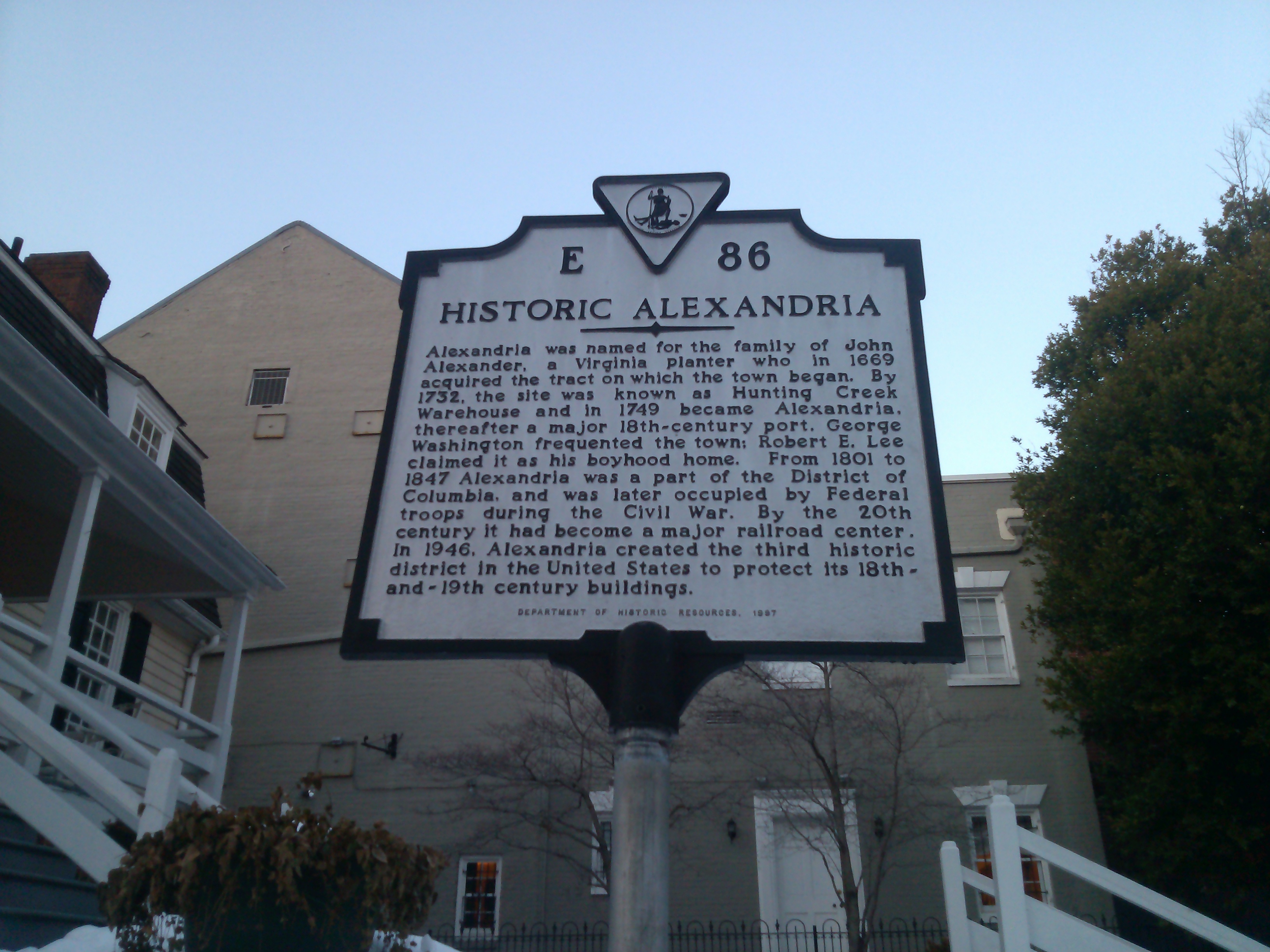 Old Town has lots of historical significance