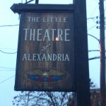 A sign for Little Theatre of Alexandria