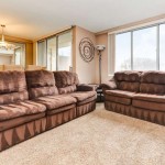 Living room in front of the window