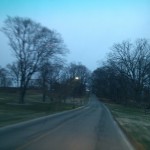 The golf course surrounds the Army Navy Country Club