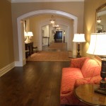 The uppermost floor of the Army Navy Country Club