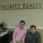 Brothers working together at the office