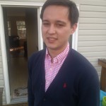 Stuart Nesbitt with Spring attire
