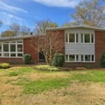 house with wide frontyard
