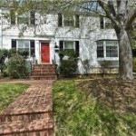 house with wide frontyard