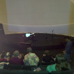 Awaiting a performance by Kaki King