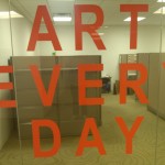 Outside an office at the Artisphere