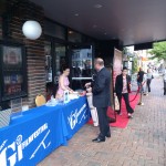 Getting ready before the premier