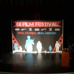 The GI Film Festival as seen from the second floor balcony