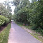 This path bridges the space between Jones Point Park and Old Town