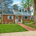 house with wide frontyard