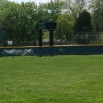 Nice weather for a baseball game