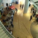 Crate diggers in action