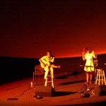 A performance at the dome theatre