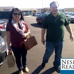 Will and Julie return to there car after the Grand Opening