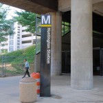 Entrance to Huntington Metro