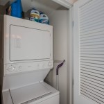 Washer and dryer in unit