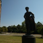 President of the United States of America Dwight D. Eisenhower statue
