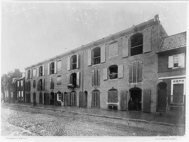 Queen Street warehouse, Alexandria, Va.1860