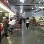 Costco during the blizzard of 2016
