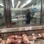 butcher at work