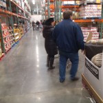 Will Nesbitt and Julie Nesbitt approach that last frozen aisle, with tea and coffee on the same aisle